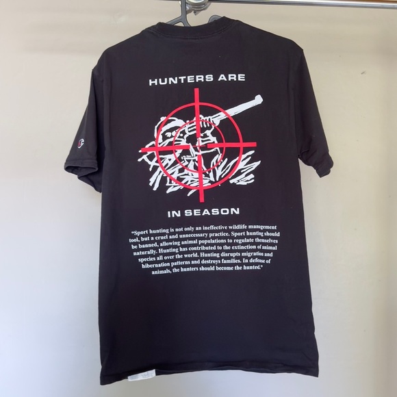 Safe and Sound Vegan Straight Edge Animal Liberation Tshirt - Picture 7 of 9